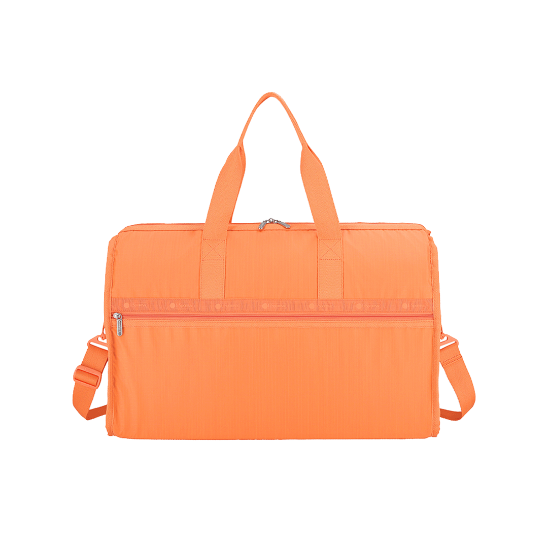Tangerine Deluxe Large Weekender Travel Bag