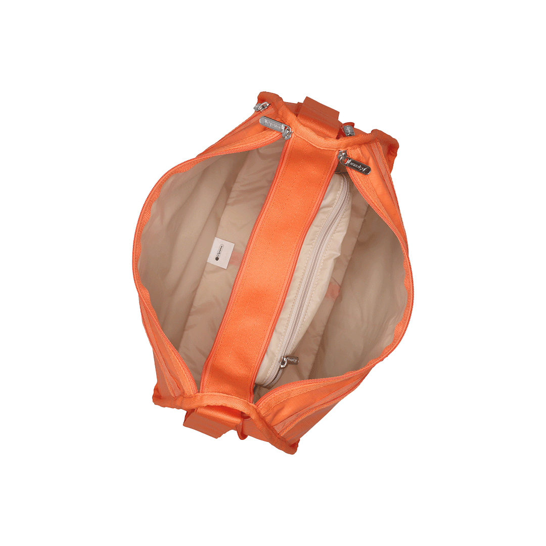 Tangerine Deluxe Everyday Hobo Bag