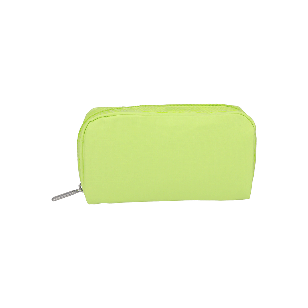 Lime Rectangular Cosmetic Pouch