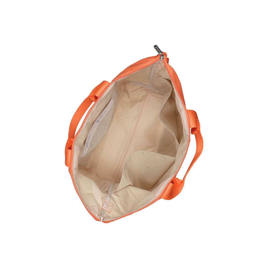 Tangerine Deluxe Easy Carry Tote Bag