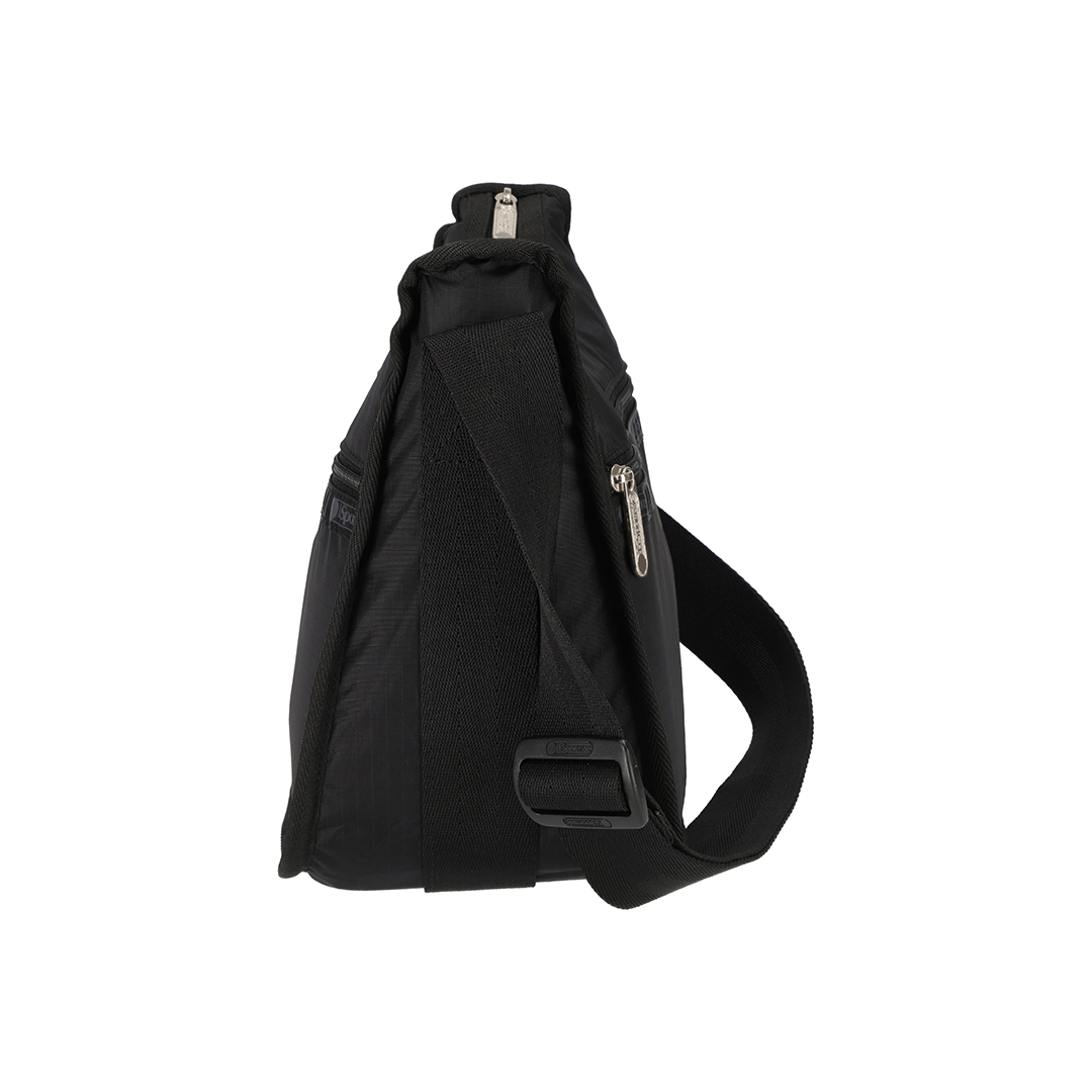 Recycled Black Classic Hobo Bag