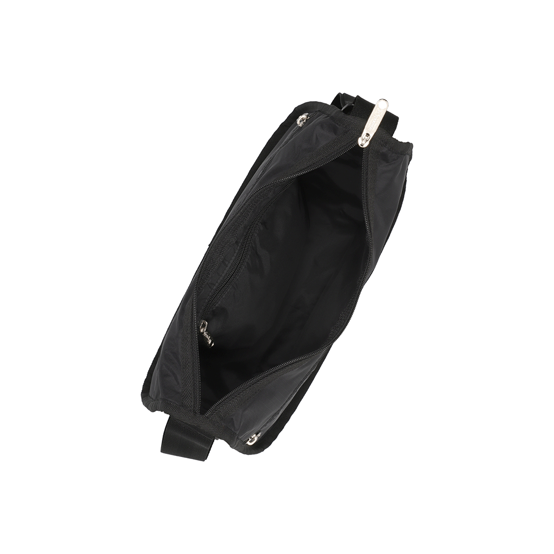 Recycled Black Classic Hobo Bag