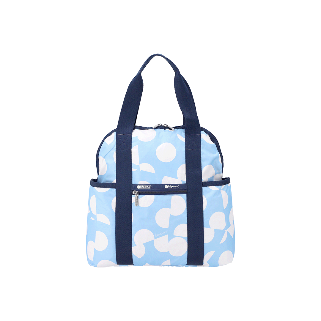 Geometric Sky Double Trouble Backpack