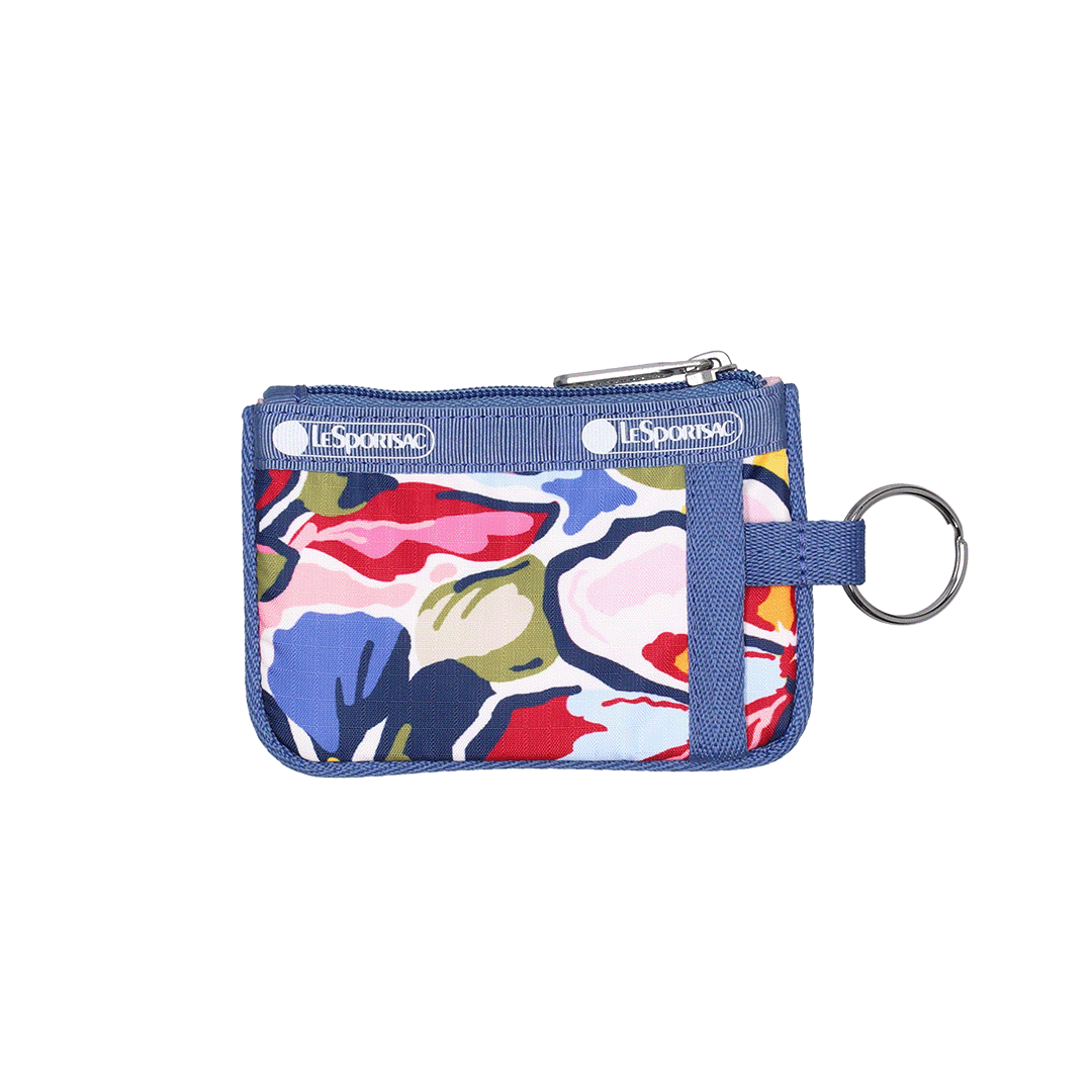 Autumn Floral Key Card Holder Pouch