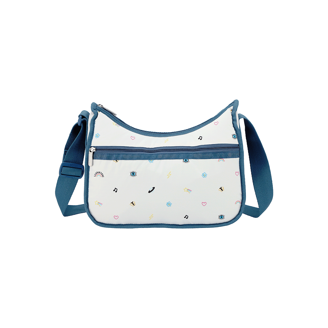 Daydream Embroidery Classic Hobo Bag
