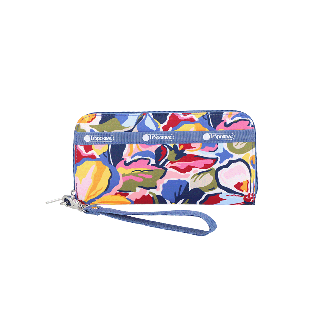 Autumn Floral Wristlet Wallet