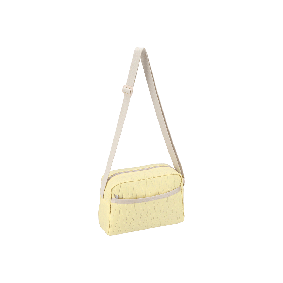 Citron Deboss Daniella Crossbody Bag