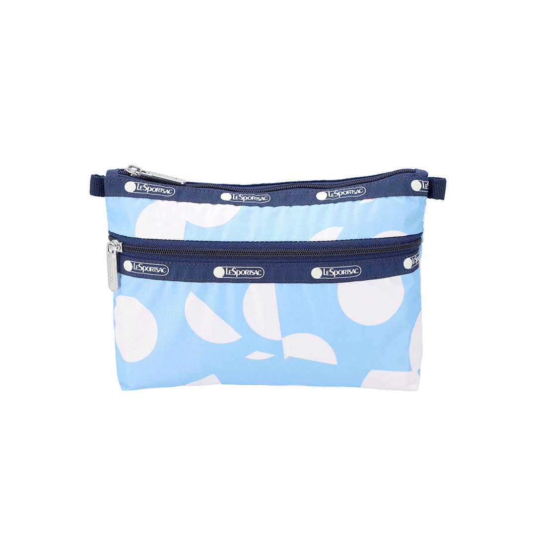 Geometric Sky Cosmetic Clutch Pouch