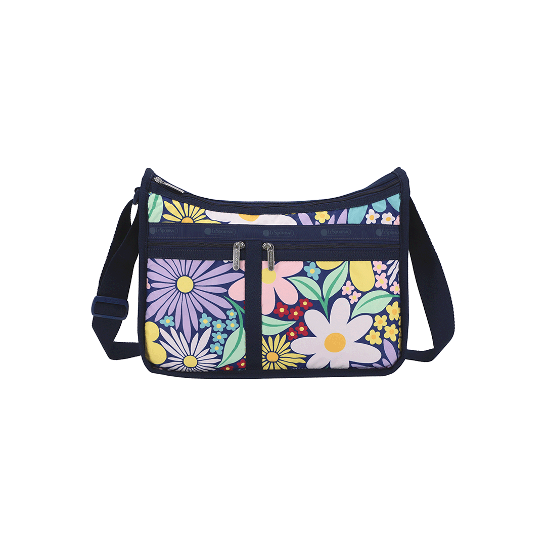 Flower Pop Deluxe Everyday Hobo Bag