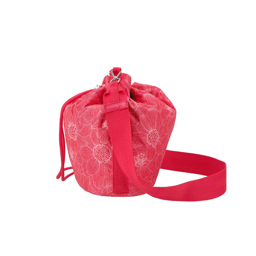 Summer Garden Flower Convertible Drawstring Crossbody Bag