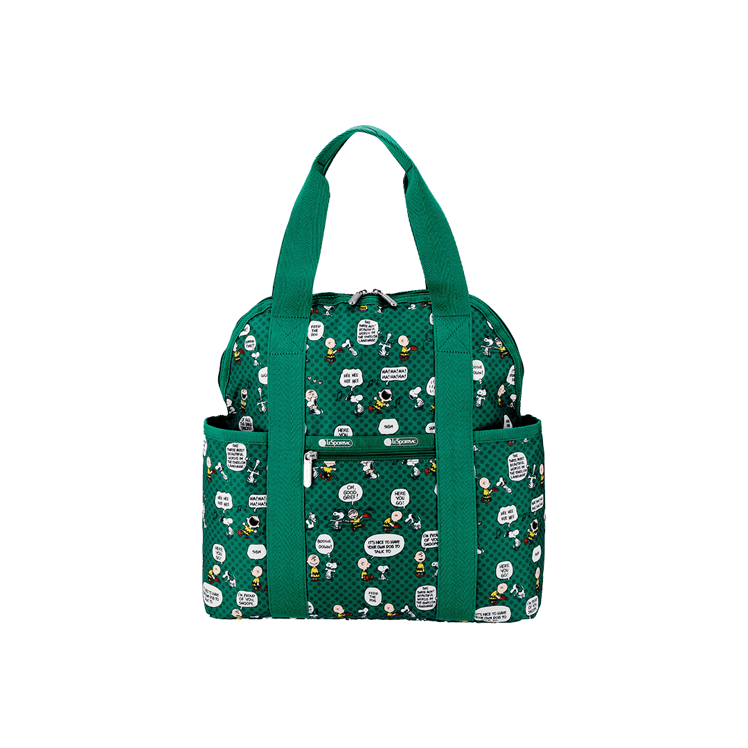 Peanut Pals Green Double Trouble Backpack