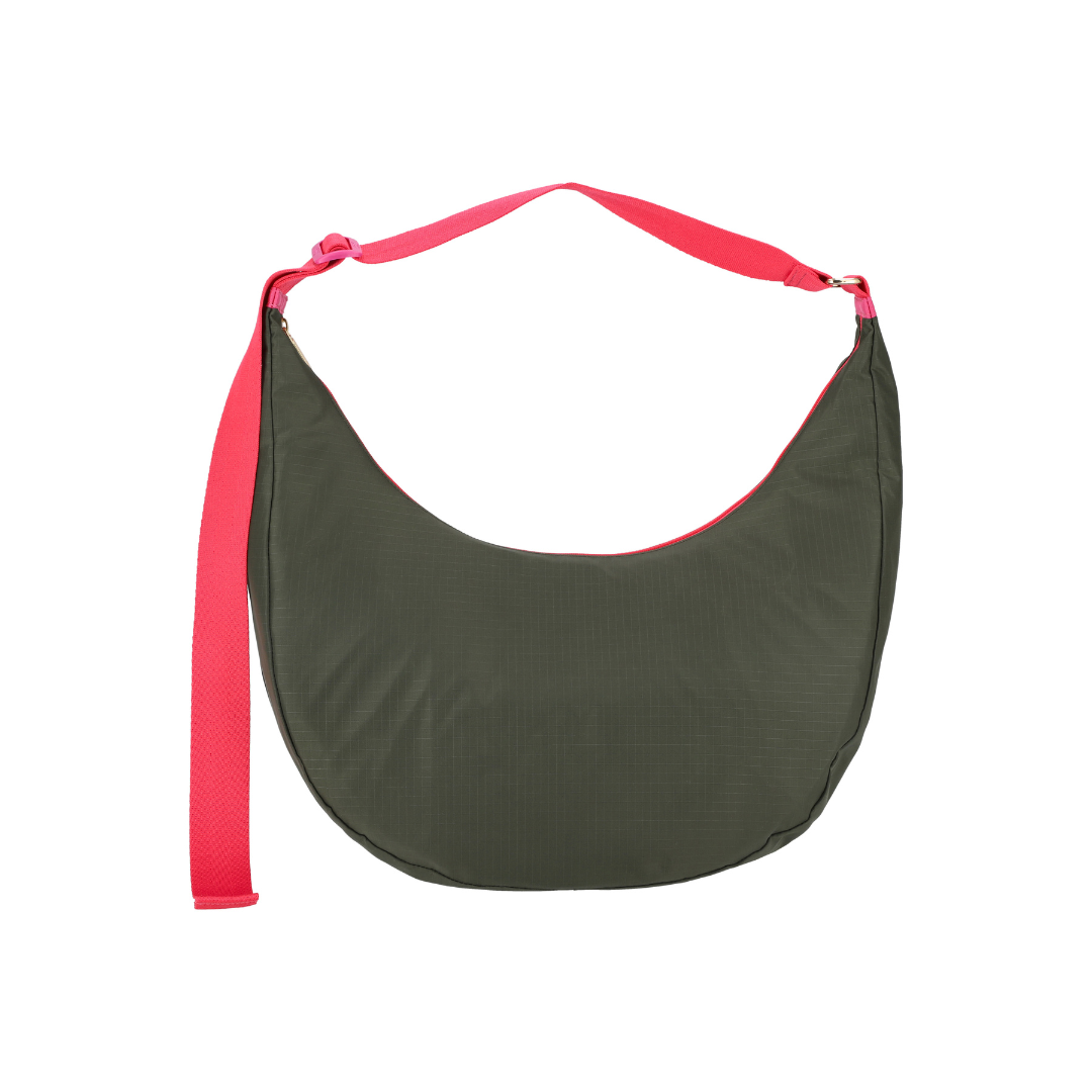 Large Hammock Large Adjustable Bag Avocado/Bepk Webbing