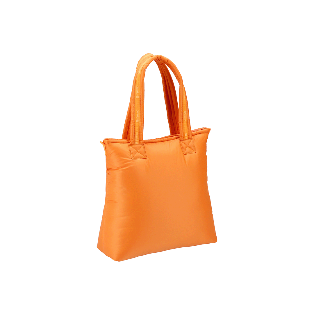 Orange Harvest Sheen Magazine Tote Bag