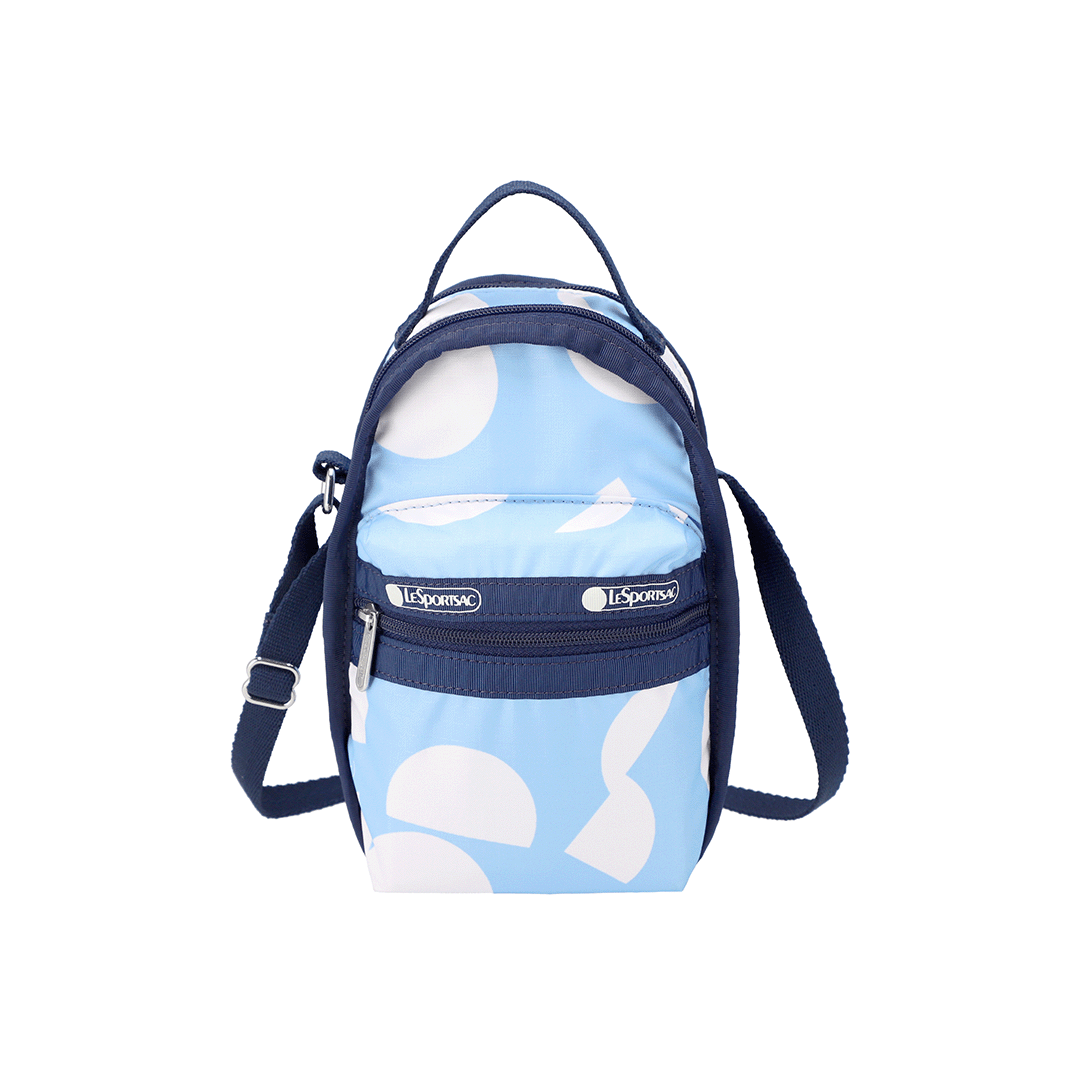 LeSportsac Geometric Sky Micro Shoulder Crossbody Bag