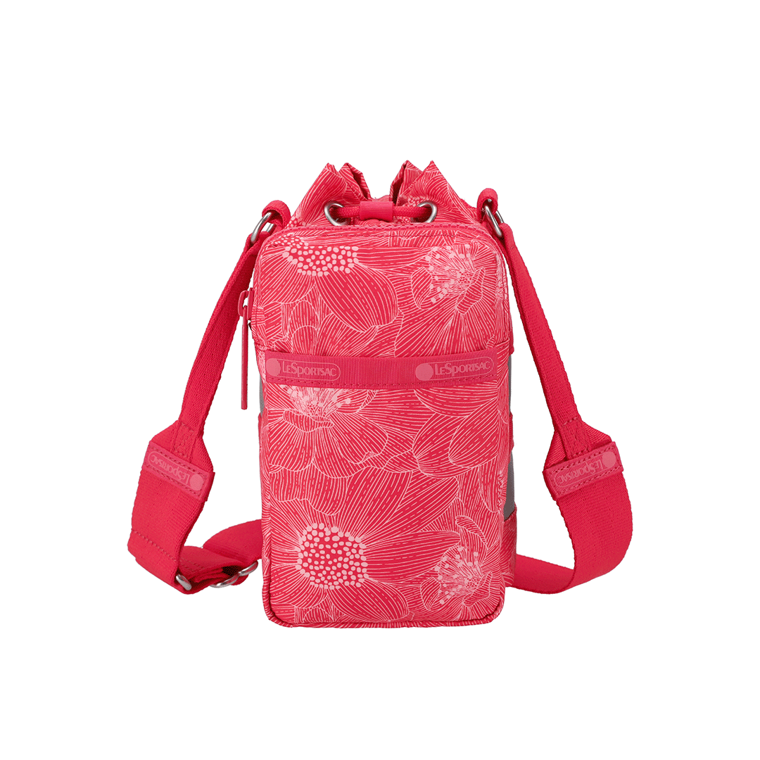 Summer Garden Flower Small Utility Crossbody Bag