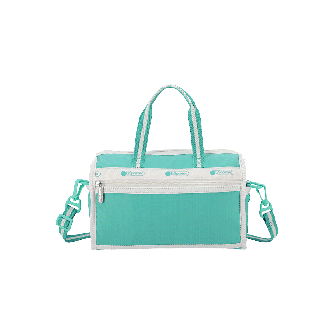 Spectator Sea Green Deluxe Mini Duffel Crossbody Bag