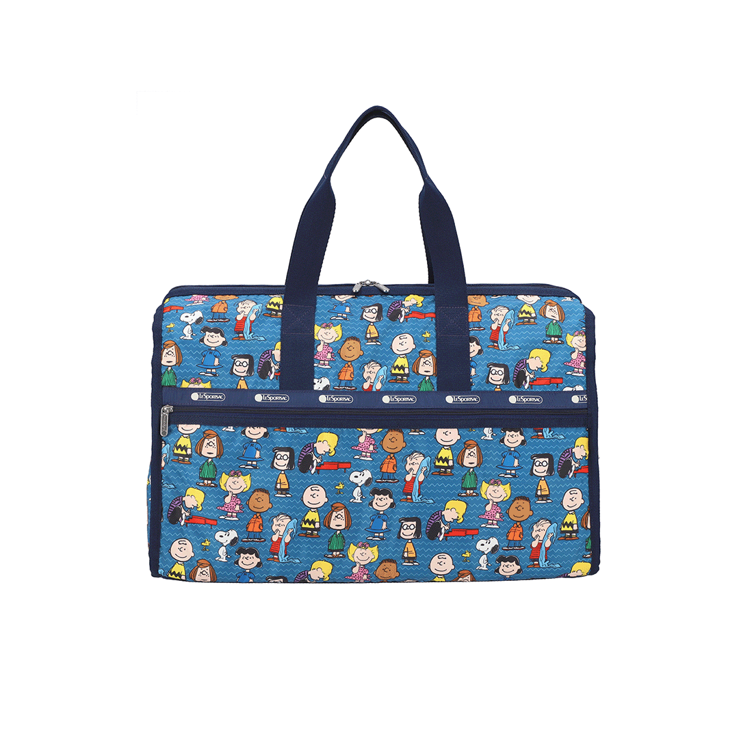 Peanuts Gang Deluxe Large Weekender Travel Bag