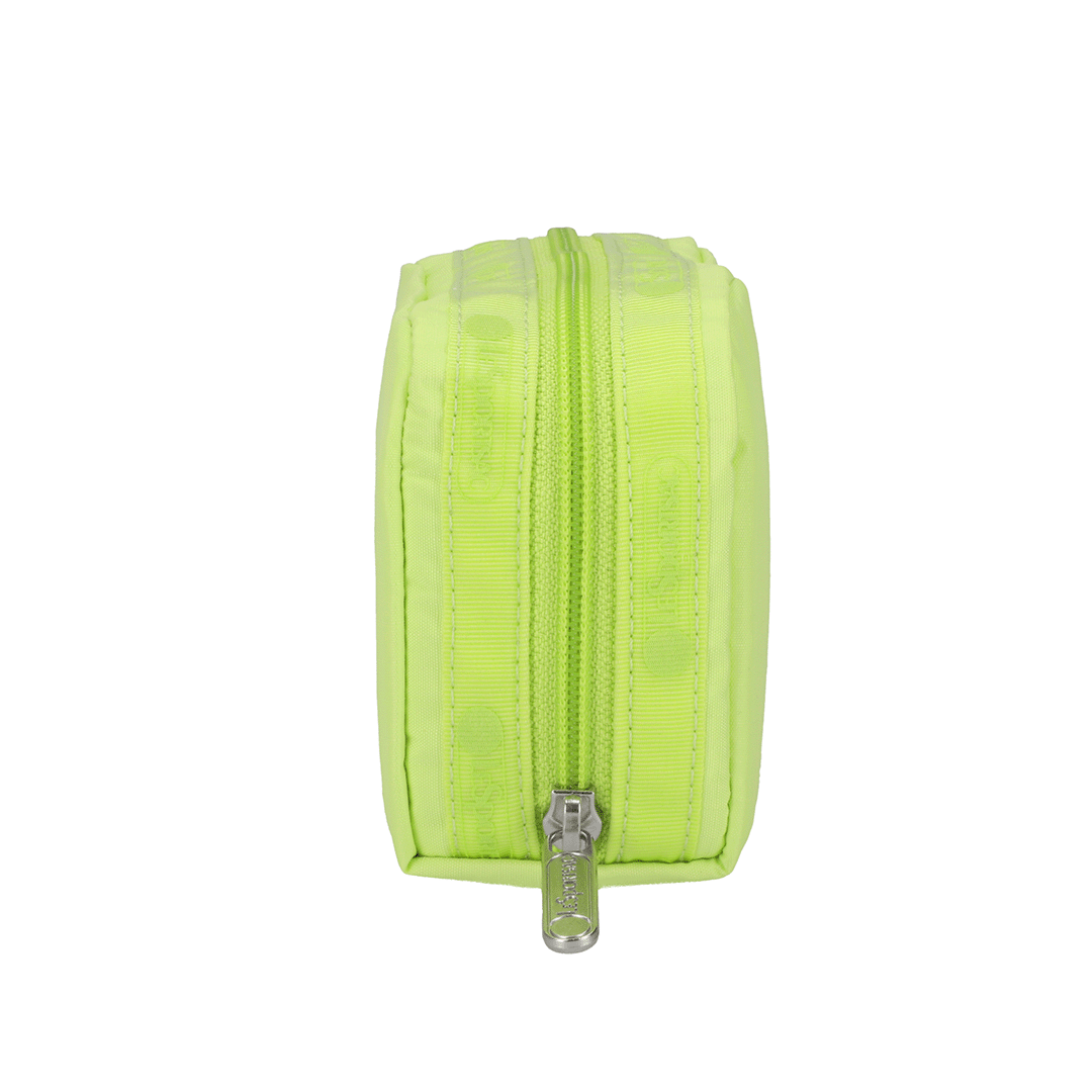 Lime Rectangular Cosmetic Pouch