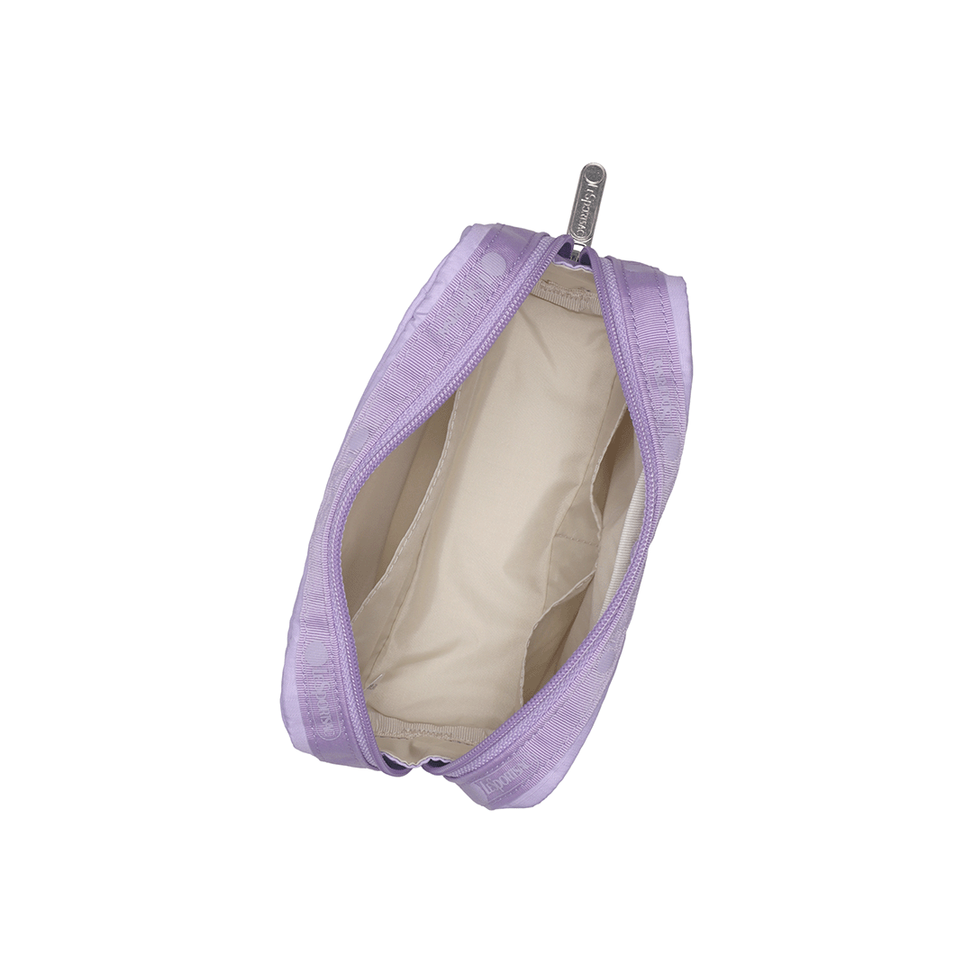 Lavender Rectangular Cosmetic Pouch