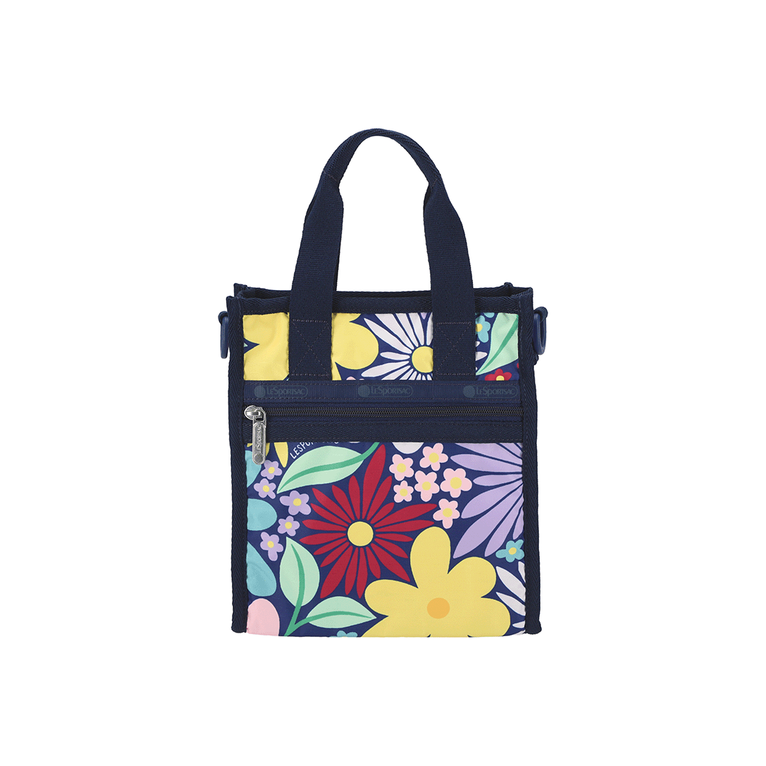 Flower Pop Mini N/S Tote Bag