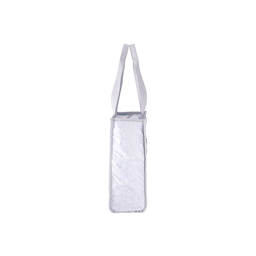 Monogram Jacquard Lavender E/W Book Tote Bag