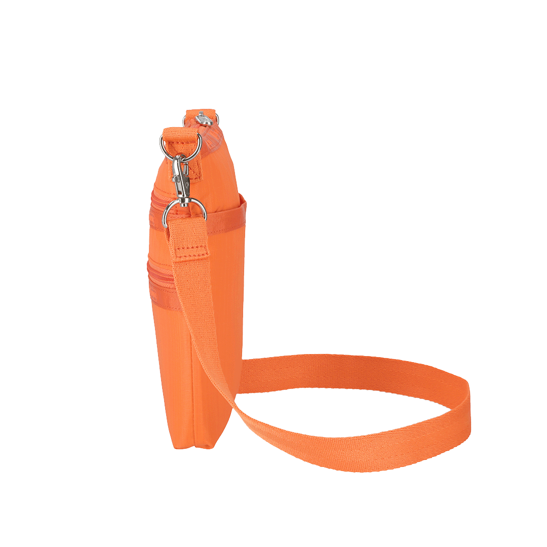 Tangerine 3 Zip Crossbody Bag