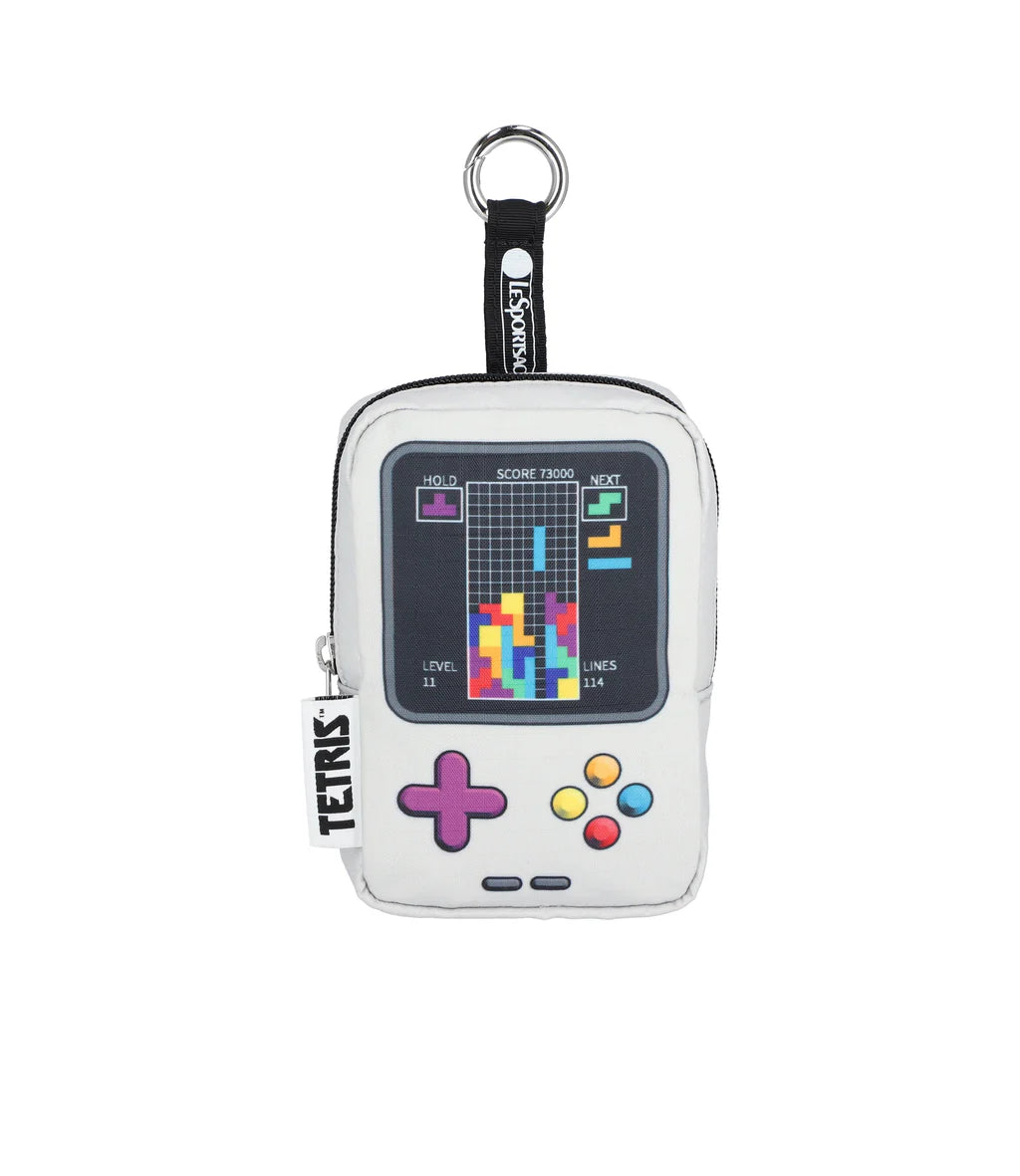LeSportsac x Tetris Key Ring Tetris Charm