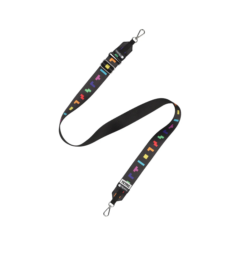 LeSportsac x Tetris Adjustable Strap 1.5 Inch Tetrimino Strap