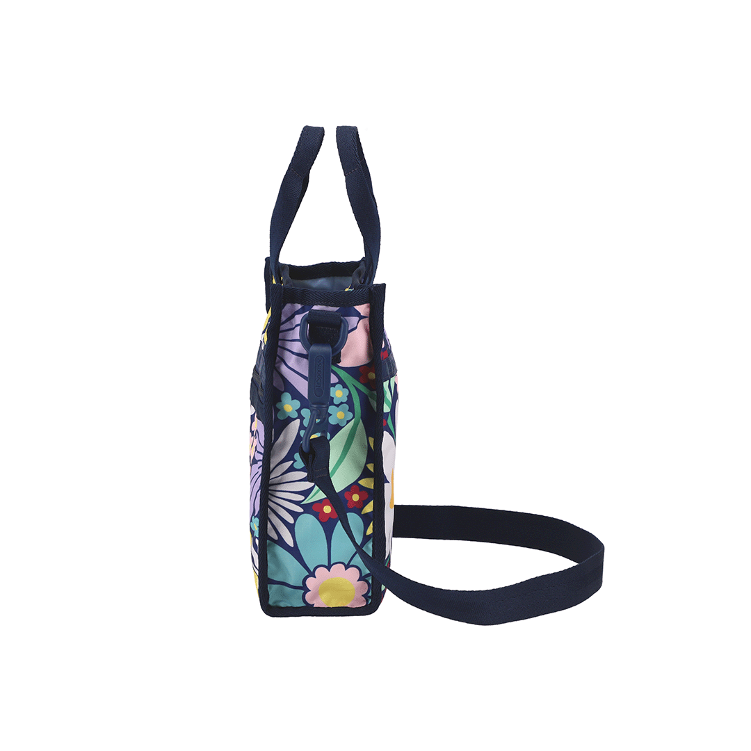 Flower Pop Mini N/S Tote Bag
