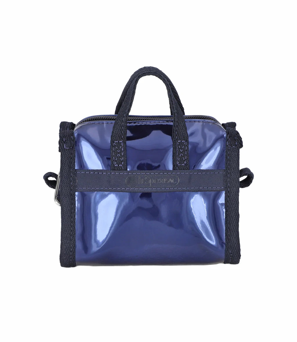 Mirror Micro Bag Sapphire