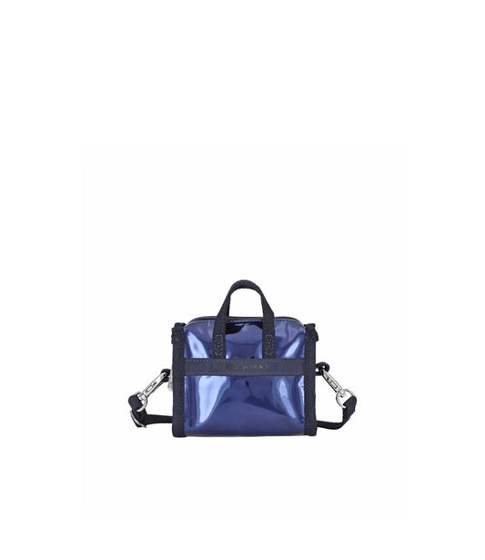 Mirror Micro Bag Sapphire