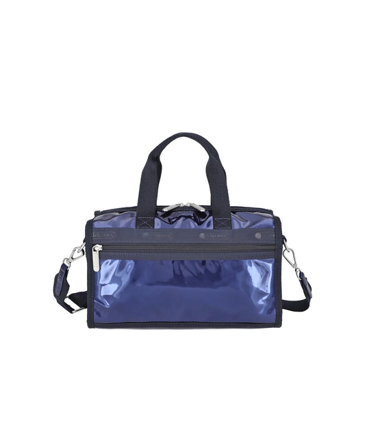 Mirror Mini Duffel Crossbody Sapphire