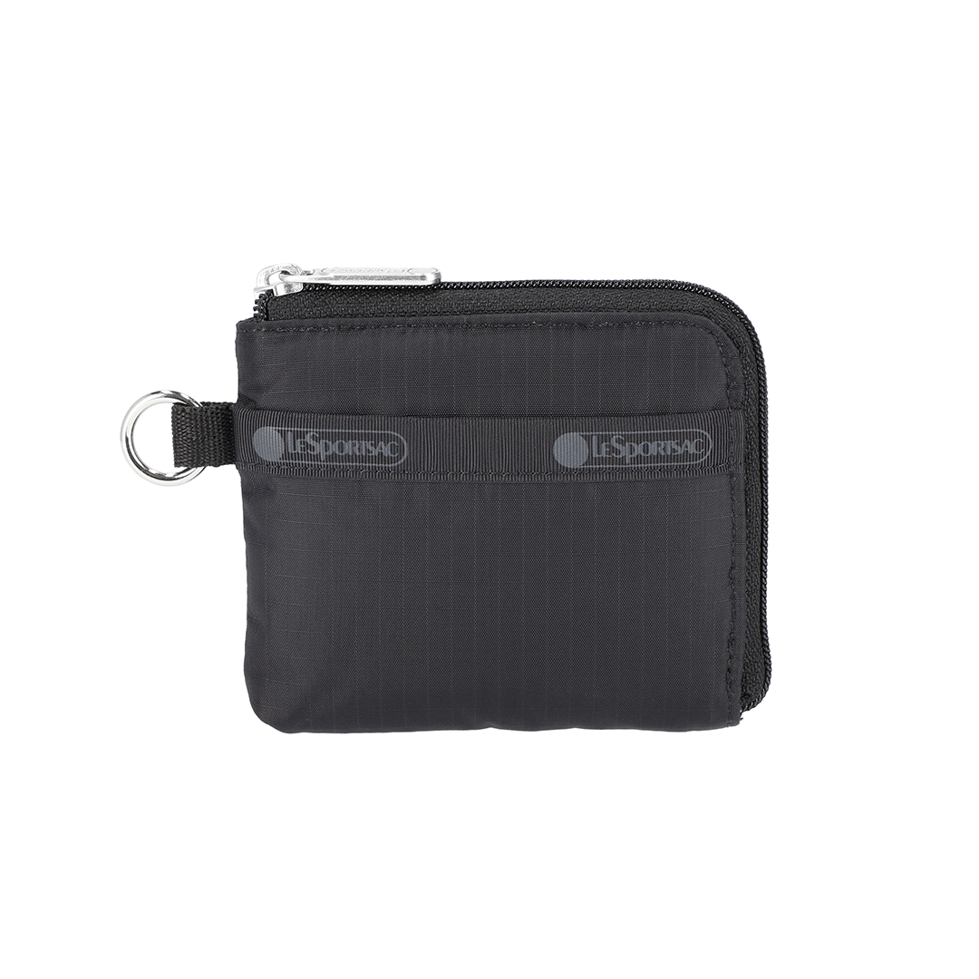 Recycled Black Slim Wallet