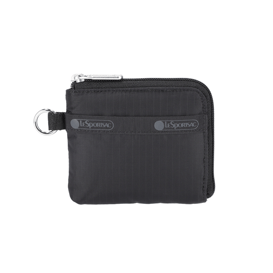 Recycled Black Slim Wallet
