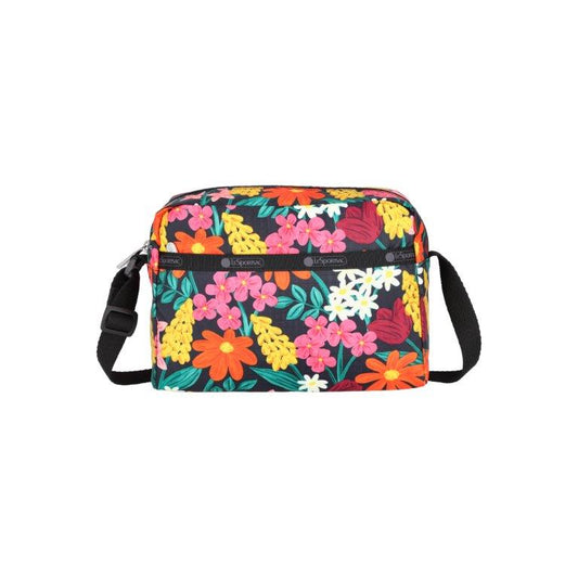 Daniella Crossbody Bright Garden Blooms