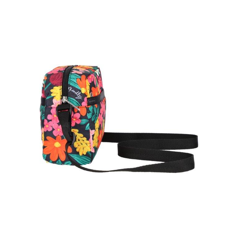 Daniella Crossbody Bright Garden Blooms