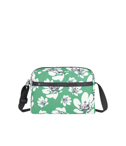 Daniella Crossbody Tropical Garden Green