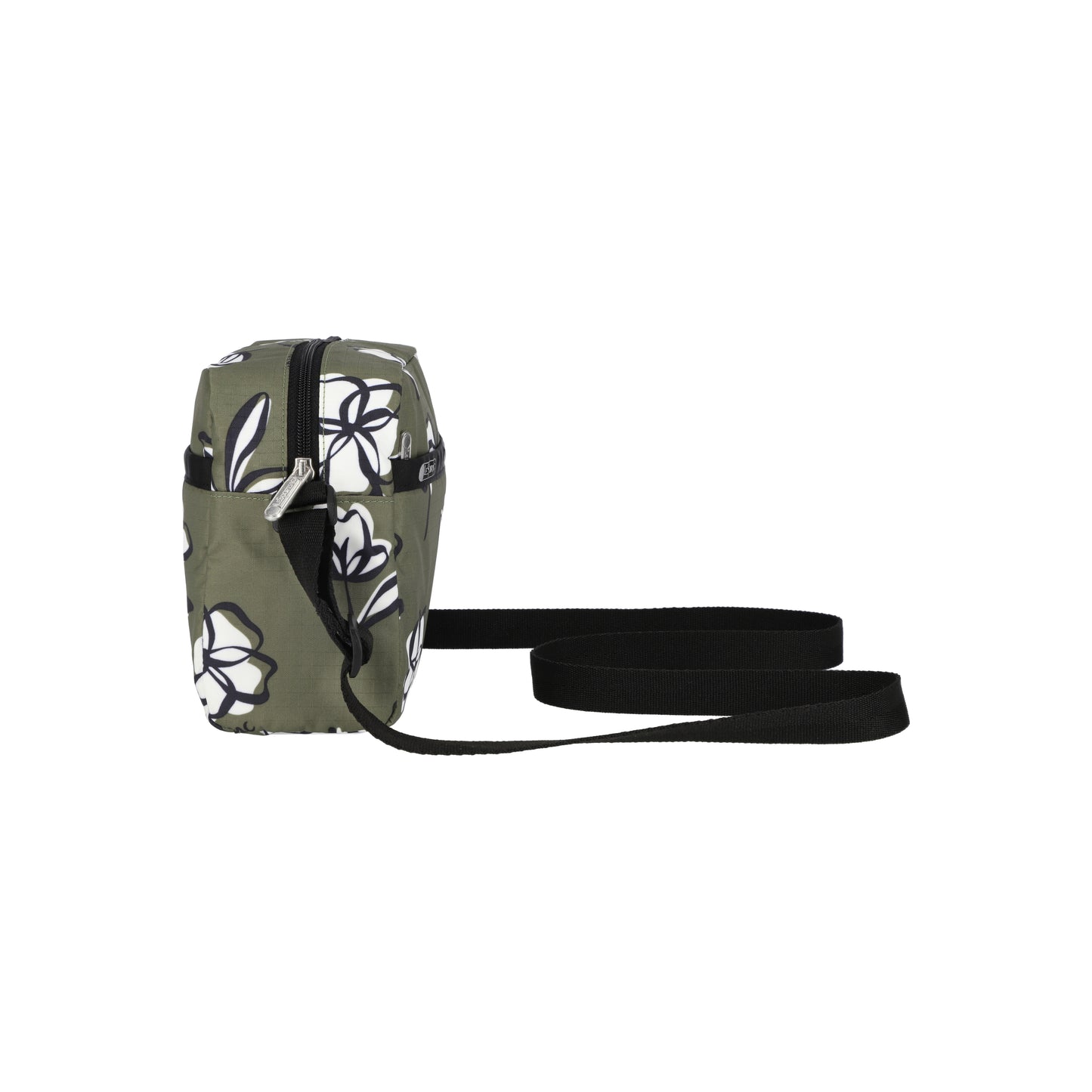 Daniella Crossbody Olive Floral Silhouette