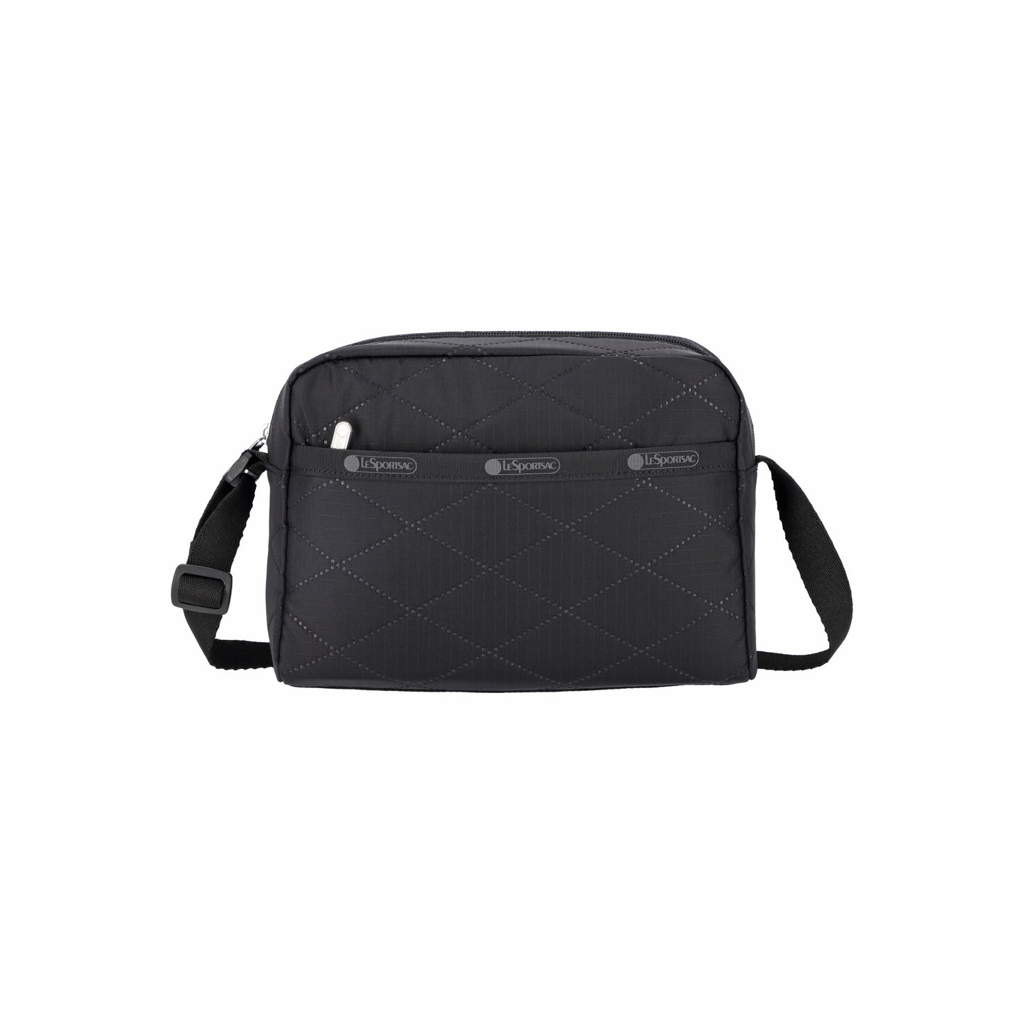 Daniella Crossbody Black Cross Deboss