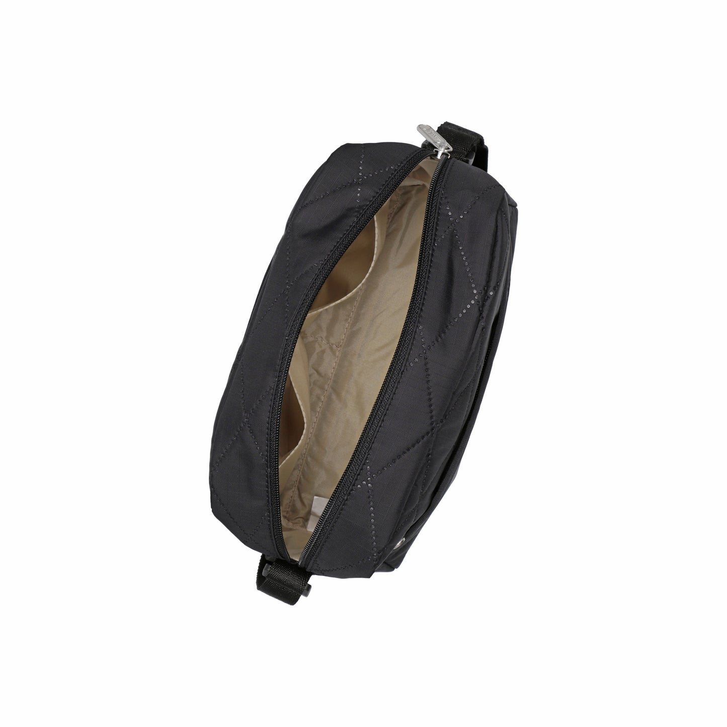 Daniella Crossbody Black Cross Deboss
