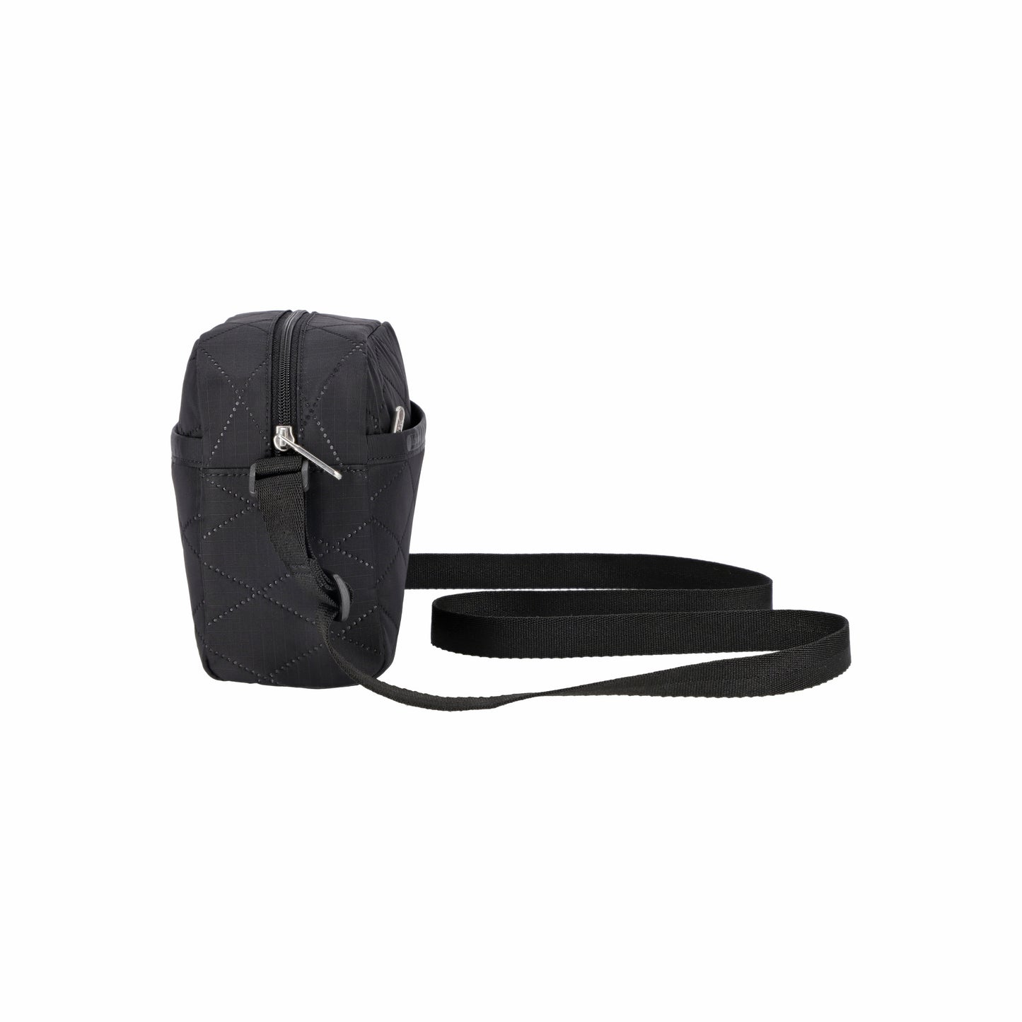 Daniella Crossbody Black Cross Deboss