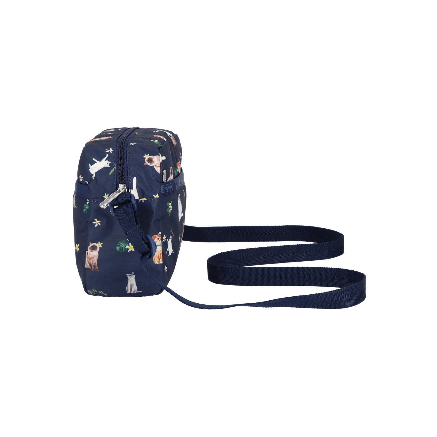 Daniella Crossbody Tropical Meow Cat