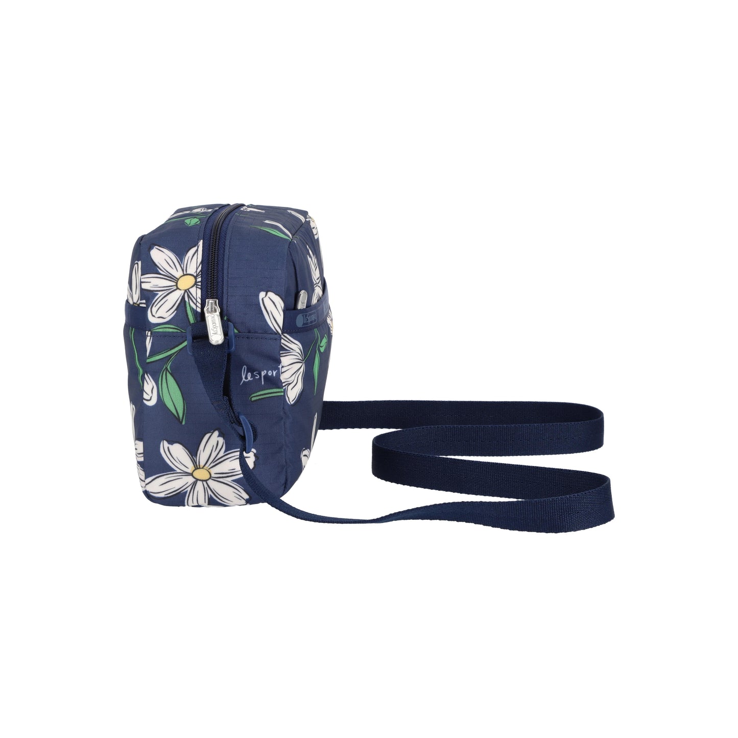 Daniella Crossbody Floral Blooms Navy