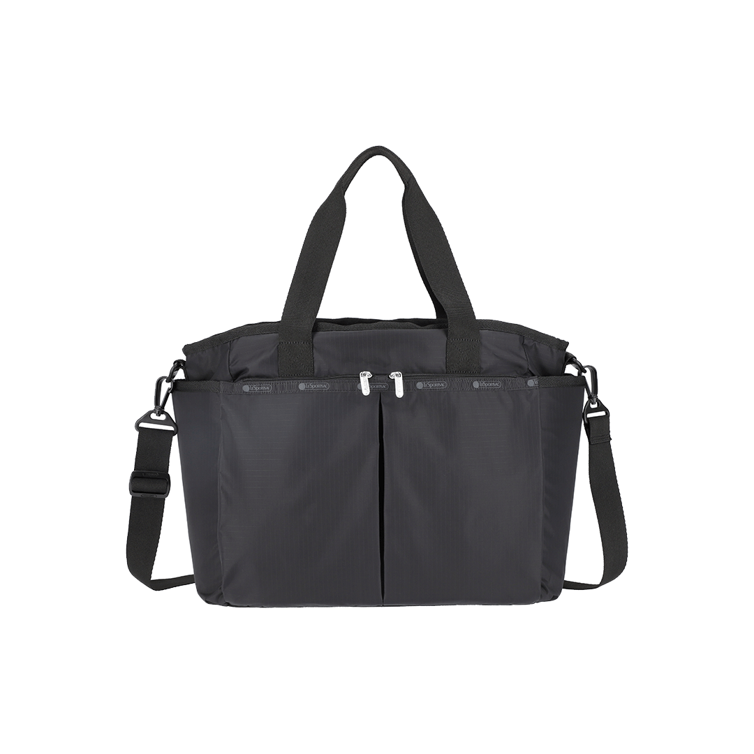 Recycled Black Ryan Tote Bag