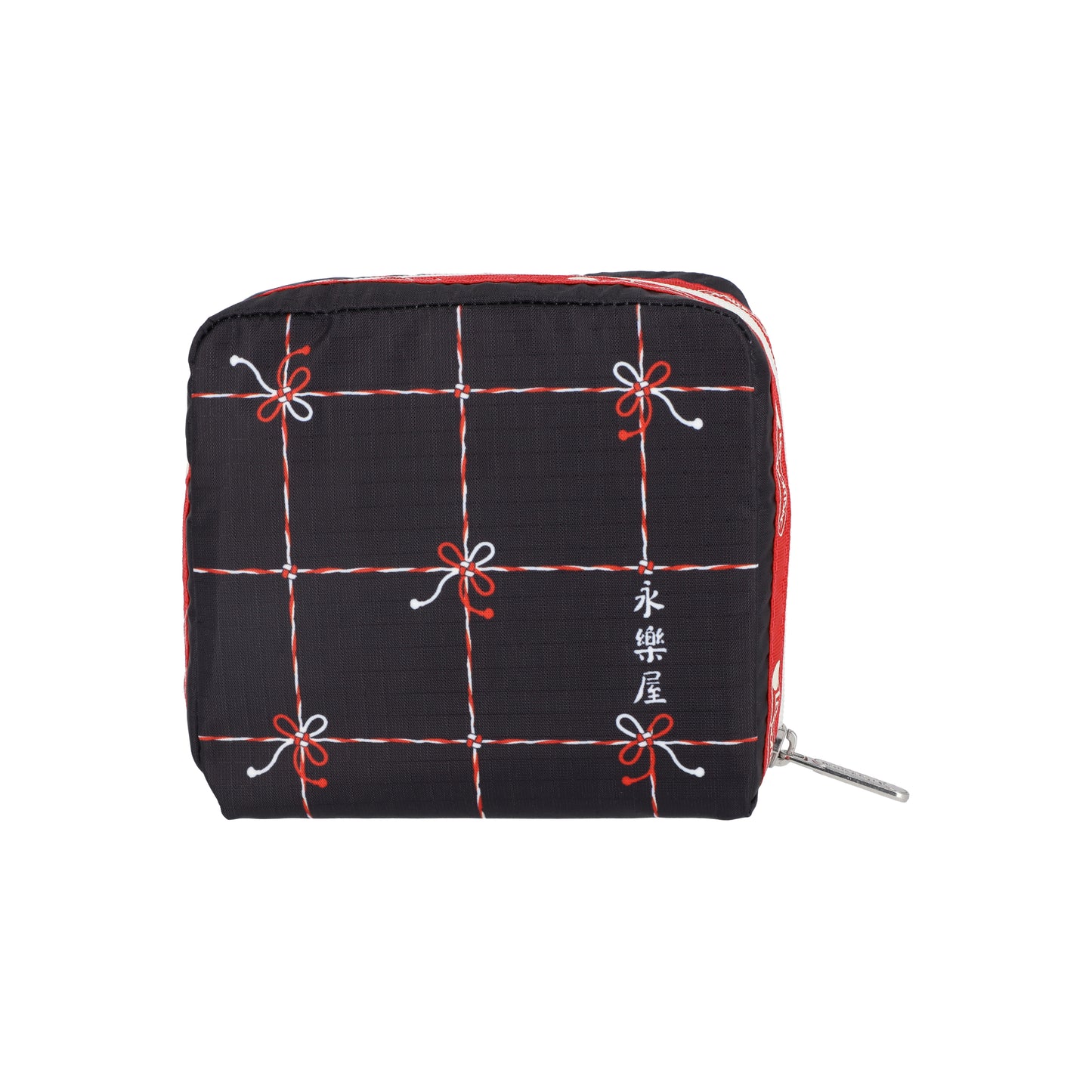 Medium Square Cosmetic Japanese Art Dog