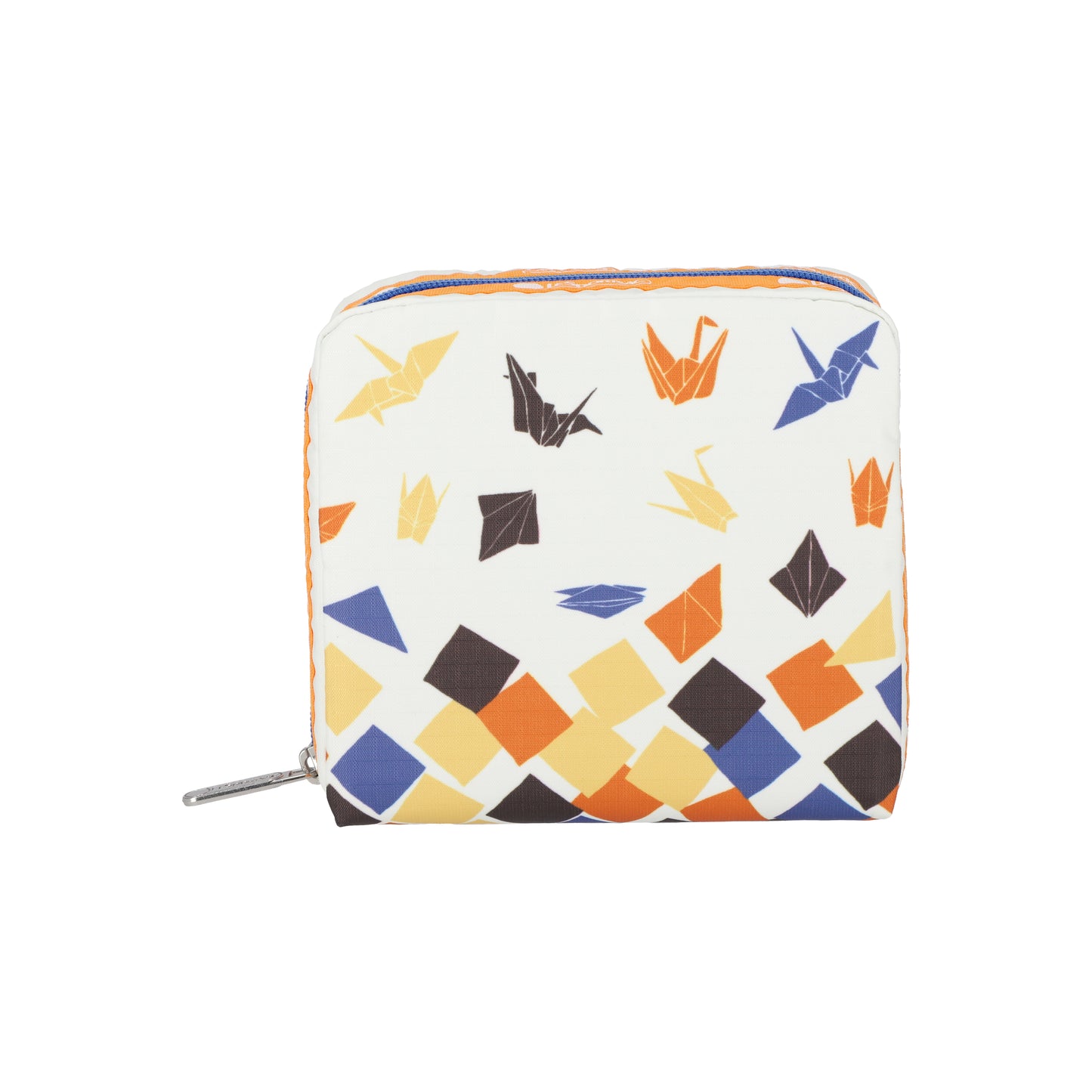 Medium Square Cosmetic Japanese Art Cranes