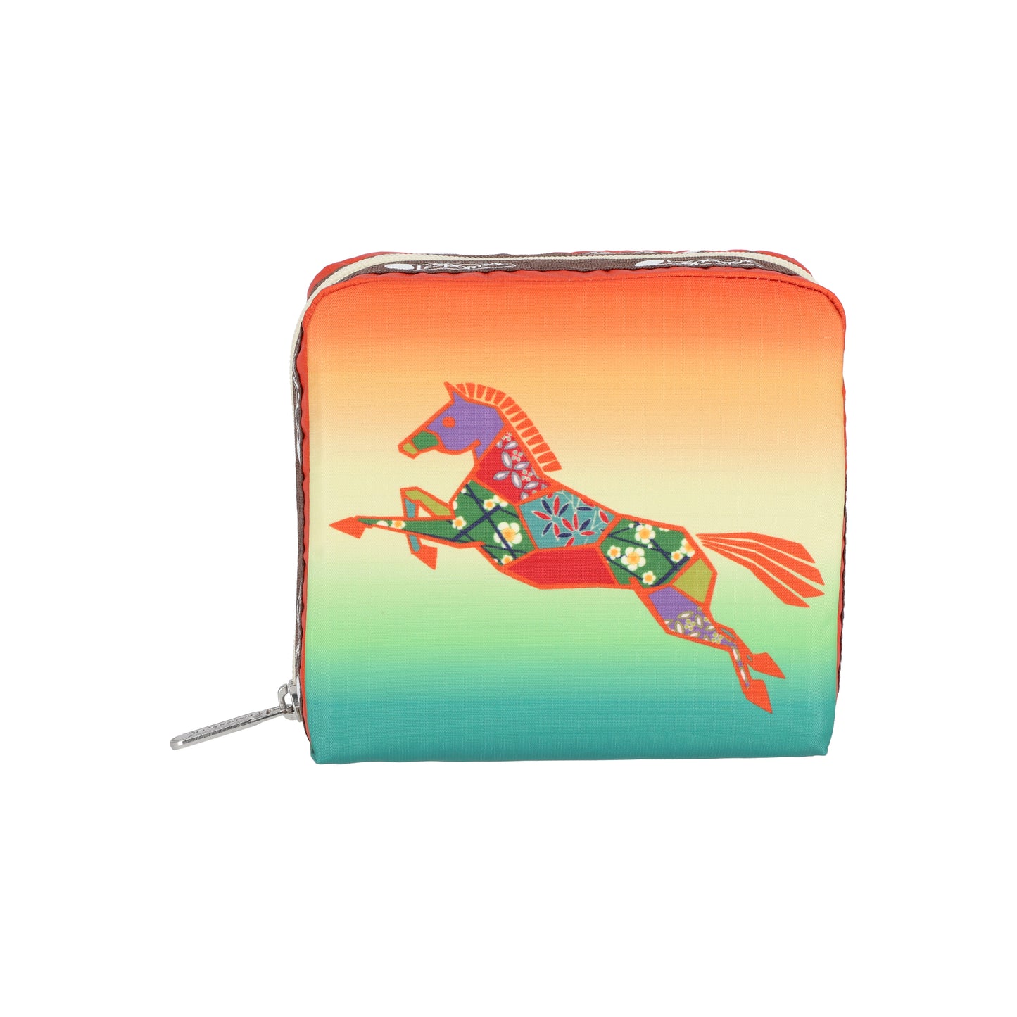 Medium Square Cosmetic Japanese Art Horse