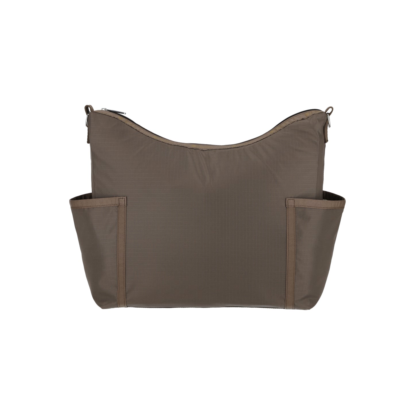Zip Bucket Shoulder Dark Chocolate