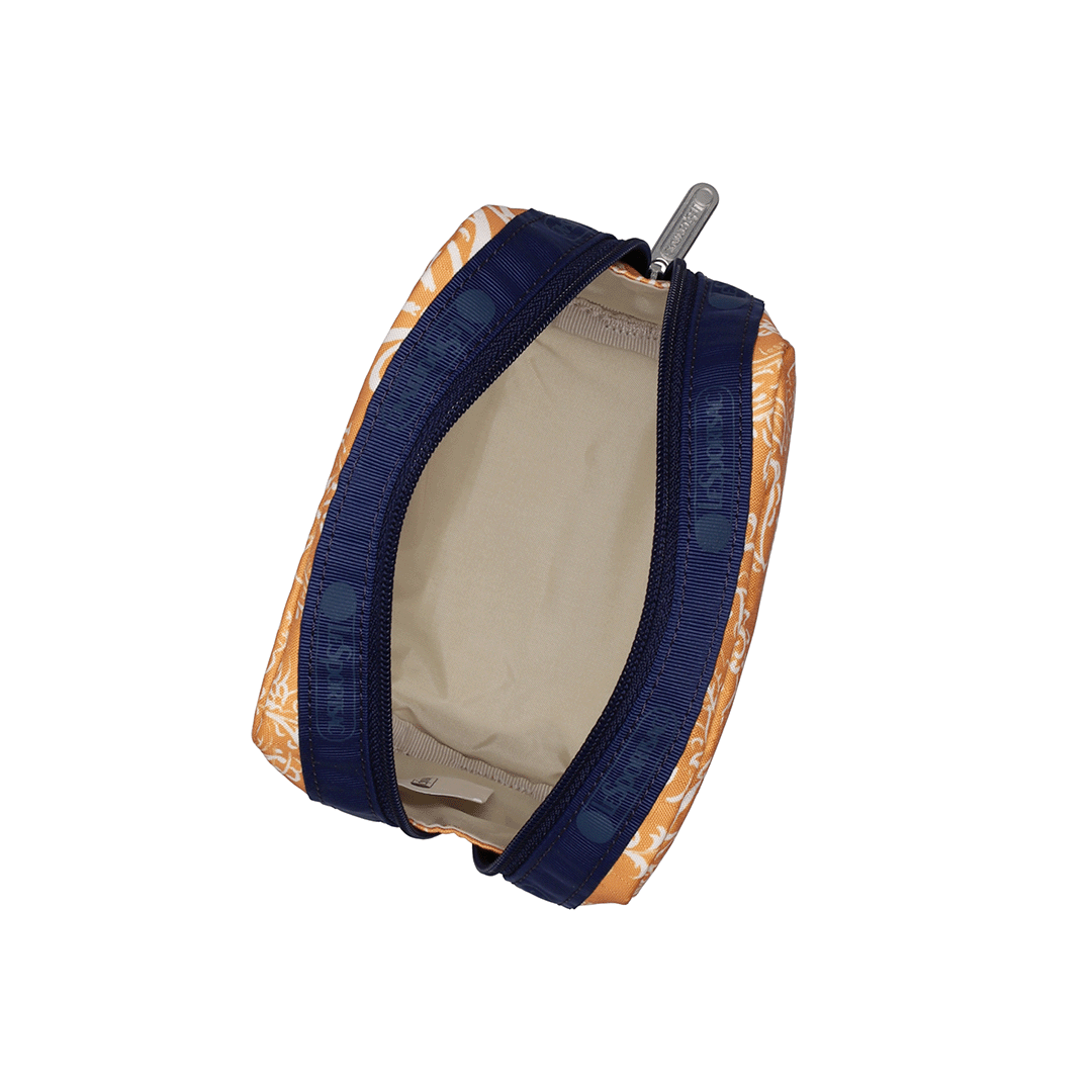 Paisley Patch Square Cosmetic Pouch
