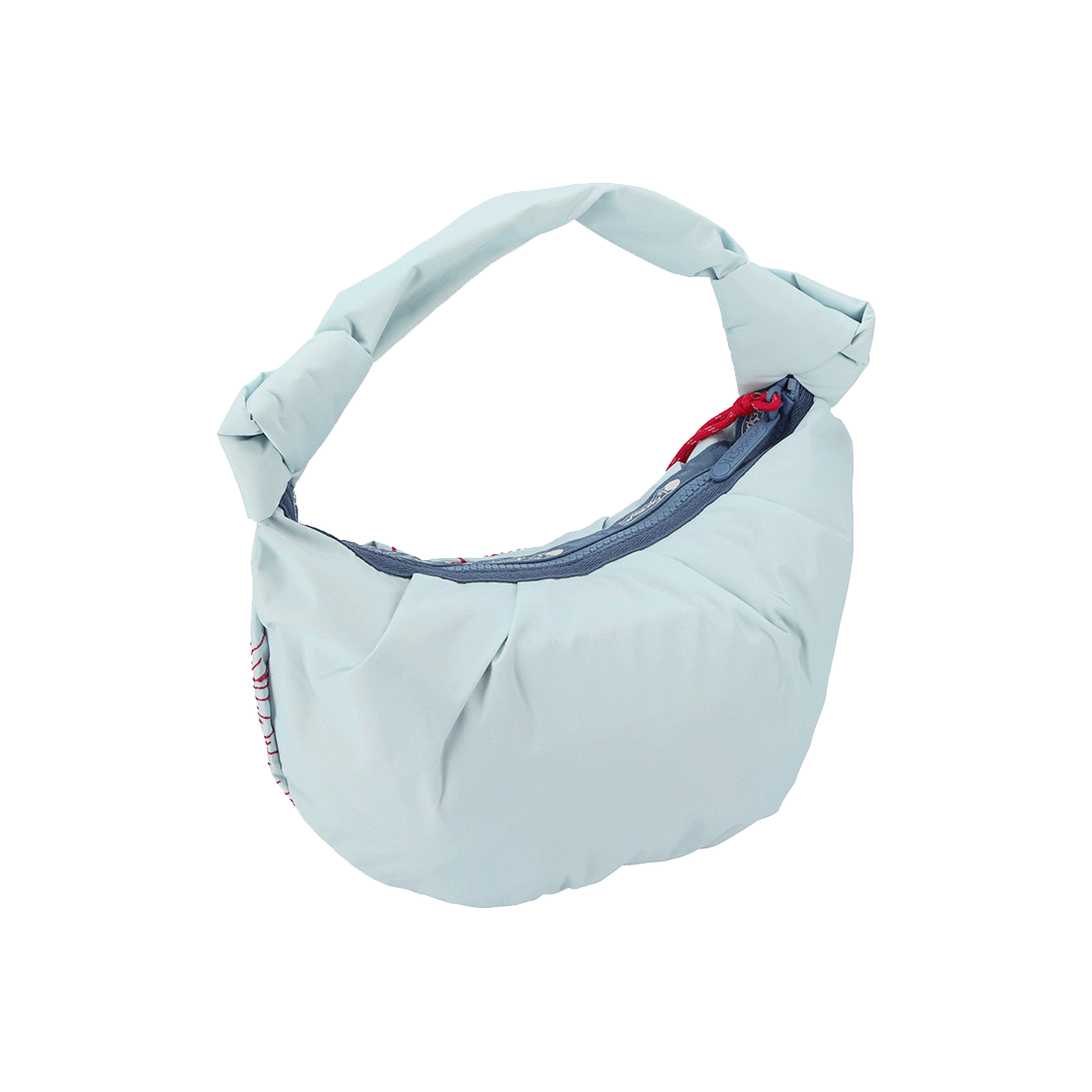 Summer Garden Embroidery Small Embroidered Shoulder Bag
